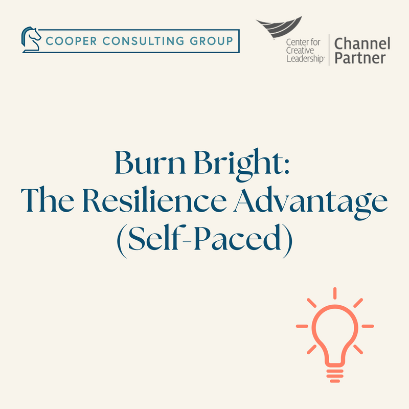 Burn Bright: The Resilience Advantage