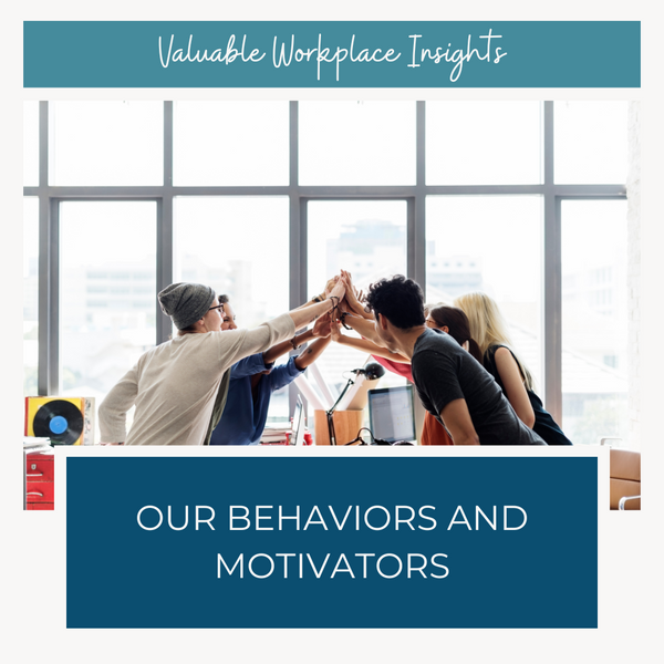 Valuable Workplace Insights: Our Behaviors and Motivators