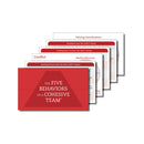 Five Behaviors® Team Development Takeaway Cards